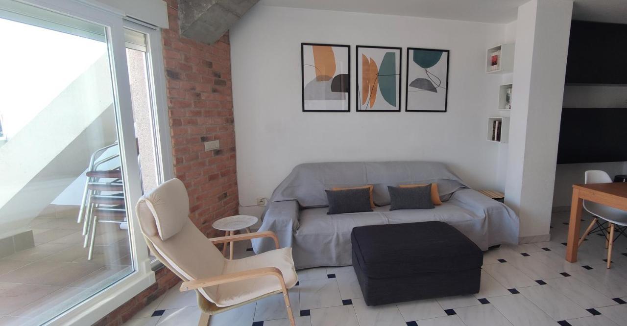 Atico Con Amplia Terraza Y Espectaculares Vistas Apartment Санксенсо Екстериор снимка